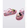 image:imagemini melissa Possession Disney Jelly Shoe for Kids  Iconic 90s Original Jelly Shoe Featuring Mickey and Minnie Mouse Applique Transparent Fisherman Sandal for KidsGlitter Pink