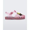 image:imagemini melissa Possession Disney Jelly Shoe for Kids  Iconic 90s Original Jelly Shoe Featuring Mickey and Minnie Mouse Applique Transparent Fisherman Sandal for KidsGlitter Pink