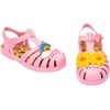 image:imagemini melissa Possession Fisherman Jelly Sandal for Toddlers and Girls  Adjustable Buckle Summer Sandals Waterproof Bubblegum Scent Comfortable Beach Play and Dress Shoes for All Day WearMatte Pink