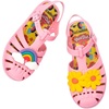 image:imagemini melissa Possession Fisherman Jelly Sandal for Toddlers and Girls  Adjustable Buckle Summer Sandals Waterproof Bubblegum Scent Comfortable Beach Play and Dress Shoes for All Day WearMatte Pink