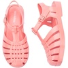image:imagemini melissa Possession Fisherman Jelly Sandal for Toddlers and Girls  Adjustable Buckle Summer Sandals Waterproof Bubblegum Scent Comfortable Beach Play and Dress Shoes for All Day WearLight Pink