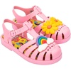 image:imagemini melissa Possession Fisherman Jelly Sandal for Toddlers and Girls  Adjustable Buckle Summer Sandals Waterproof Bubblegum Scent Comfortable Beach Play and Dress Shoes for All Day WearMatte Pink