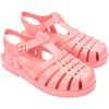 image:imagemini melissa Possession Fisherman Jelly Sandal for Toddlers and Girls  Adjustable Buckle Summer Sandals Waterproof Bubblegum Scent Comfortable Beach Play and Dress Shoes for All Day WearLight Pink