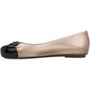 image:imagemini melissa Sweet Love Cap Toe Dress Shoes for Little Kids amp Big Kids  Girls Ballet Flats  Jelly Shoes for Girls with Cute Bow Toe Accent Ballerina Flats Little Kid Jelly ShoesTransparent RoseBlack