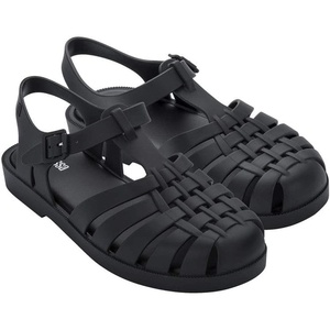 image:imageMelissa Possession Jelly Sandals for Women  The Original Jelly Shoes Fishermans Sandals with Adjustable Strap and Side BuckleMatte Black