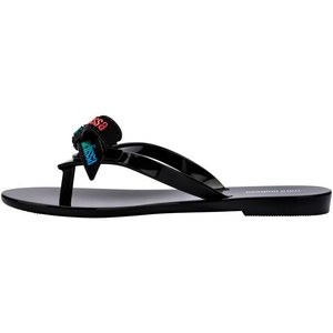 image:imagemini melissa Mar Girls Sandals  Bubble Jelly Sandal Summer Sandals for Girls Adjustable Ankle Strap Kids Jelly ShoesHarmonic M Lover  Black