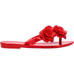 image:imagemini melissa Mar Girls Sandals  Bubble Jelly Sandal Summer Sandals for Girls Adjustable Ankle Strap Kids Jelly ShoesRed
