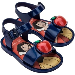 image:imagemini melissa Mar x Disney Girls Sandals for Toddlers and Little KidsMetallic BlueRed