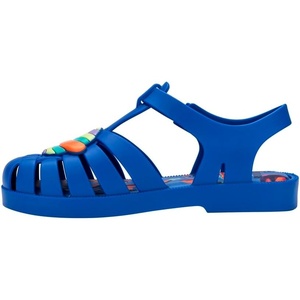 image:imagemini melissa Possession Fisherman Jelly Sandal for Toddlers and Girls  Adjustable Buckle Summer Sandals Waterproof Bubblegum Scent Comfortable Beach Play and Dress Shoes for All Day WearMatte Blue