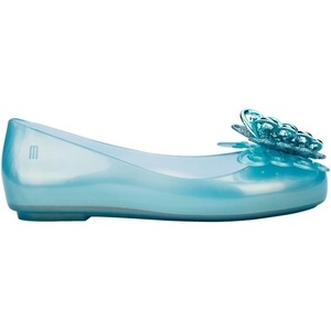 image:imagemini melissa Sweet Love Fly Jelly Flats for Girls Girls Ballet Flats wButterfly Design Ballerina Flats Kids Jelly ShoesBlue