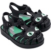 image:imagemini melissa Possession Jelly Fisherman Sandal for Toddler and Kids  Iconic Fisherman Jelly Sandal for Toddlers amp Girls Adjustable Buckle Waterproof Bubblegum Scent Play amp Dress ShoesBlackGreen