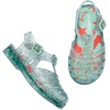 image:imagemini melissa Possession Jelly Fisherman Sandal for Toddler and Kids  Iconic Fisherman Jelly Sandal for Toddlers amp Girls Adjustable Buckle Waterproof Bubblegum Scent Play amp Dress ShoesGlitter Green