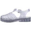 image:imagemini melissa Possession Jelly Fisherman Sandal for Toddler and Kids  Iconic Fisherman Jelly Sandal for Toddlers amp Girls Adjustable Buckle Waterproof Bubblegum Scent Play amp Dress ShoesPink Silver Glitter