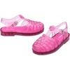 image:imagemini melissa Possession Jelly Fisherman Sandal for Toddler and Kids  Iconic Fisherman Jelly Sandal for Toddlers amp Girls Adjustable Buckle Waterproof Bubblegum Scent Play amp Dress ShoesTransparent Pink