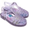 image:imagemini melissa Possession Jelly Fisherman Sandal for Toddler and Kids  Iconic Fisherman Jelly Sandal for Toddlers amp Girls Adjustable Buckle Waterproof Bubblegum Scent Play amp Dress ShoesShiny Elements  Glitter Lilac